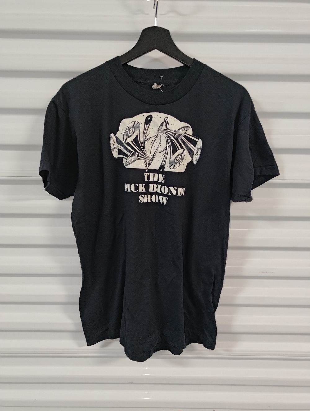 Vtg The Dick Biondi Show Graphic Crewneck Short Sleeve T-shirt Unisex XL